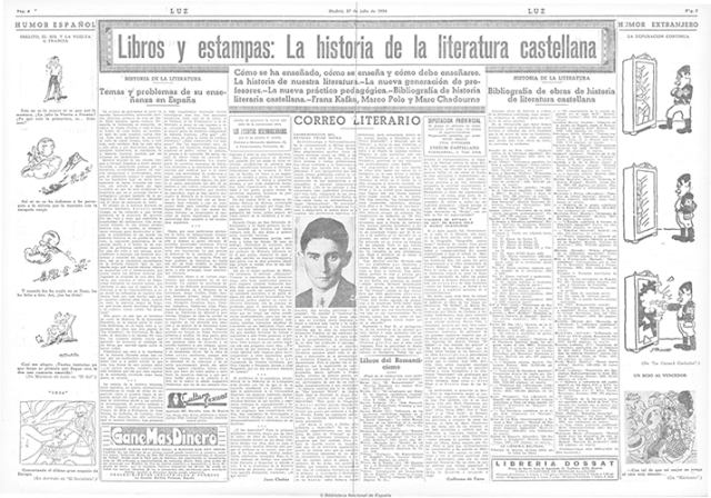 Luz (Madrid. 1932) 27/7/1934