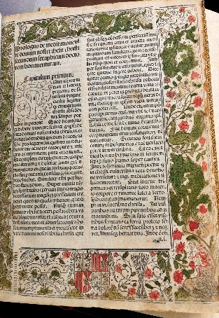 Meditationes vitae Christi. Barcelona : Pere Miquel, 16 de julio de 1493. En folio. 68 h.