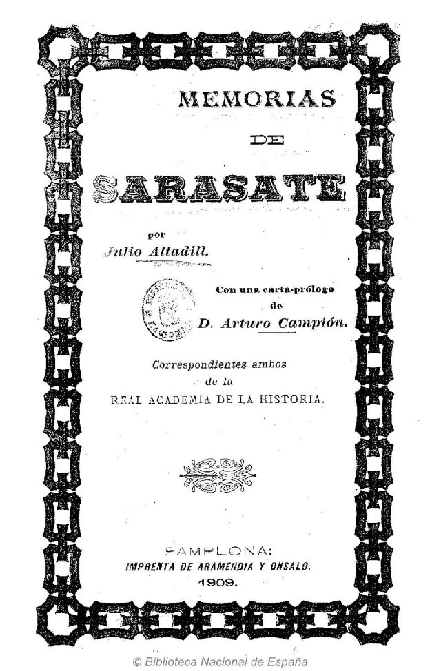 Memorias de Sarasate